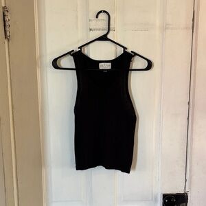 Black Sleeveless Top